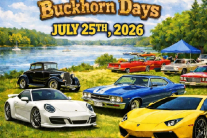 Buckhorn Days Car Show Flyer